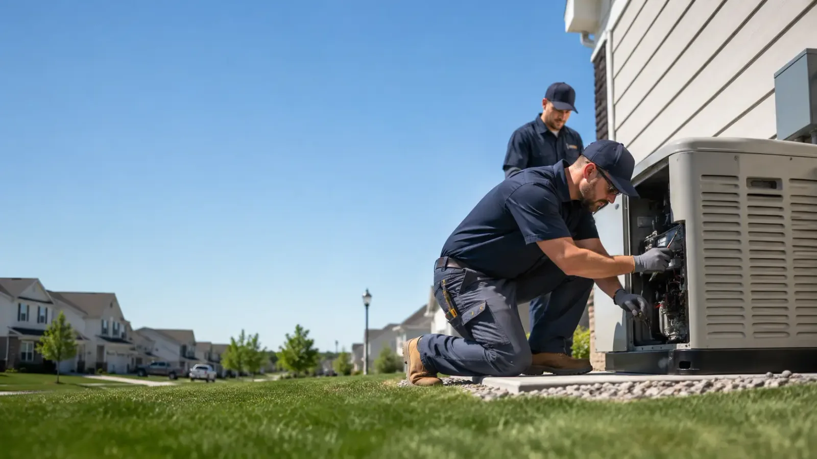 Generator Installation in Round O, SC